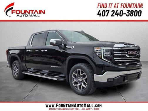 Onyx Black 2026 GMC Sierra 1500 SLT