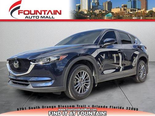 Deep Crystal Blue Mica 2020 Mazda CX-5 Touring