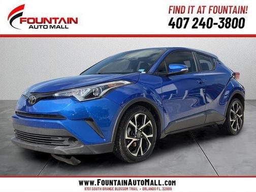 Blue 2019 Toyota C-HR XLE