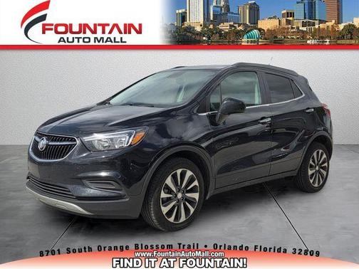 Ebony Twilight Metallic 2022 Buick Encore Preferred