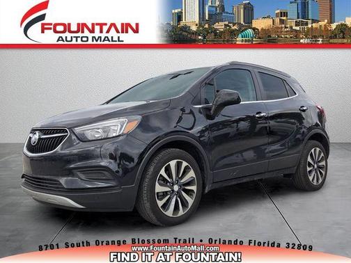 Ebony Twilight Metallic 2022 Buick Encore Preferred