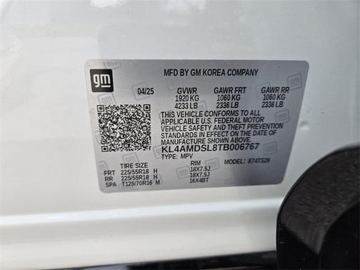 2026 Buick Encore GX Sport Touring