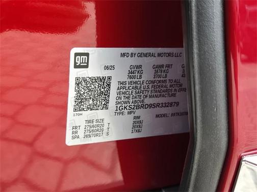 2025 GMC Yukon Elevation