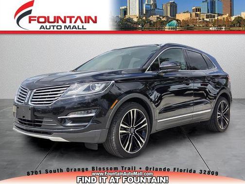 Diamond Black Metallic 2017 Lincoln MKC Black Label