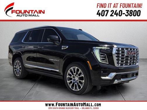 Onyx Black 2026 GMC Yukon Denali