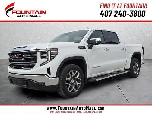 White 2024 GMC Sierra 1500 SLT
