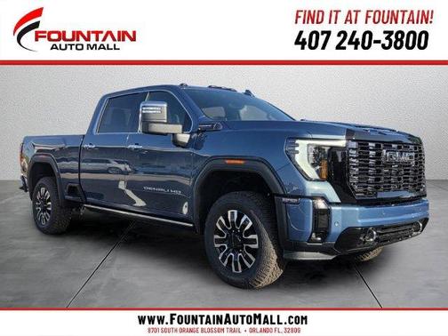 Blue 2026 GMC Sierra 3500 Denali Ultimate