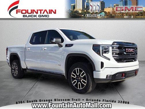 Summit White 2026 GMC Sierra 1500 AT4