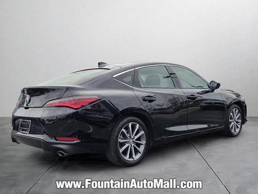 Black 2024 Acura Integra Base
