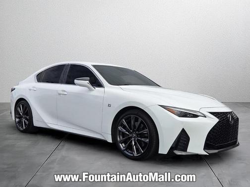White 2022 Lexus IS 350 F Sport