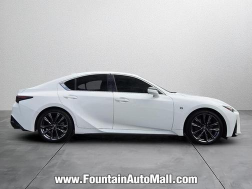 White 2022 Lexus IS 350 F Sport