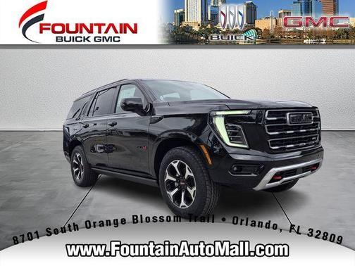 Onyx Black 2026 GMC Yukon AT4