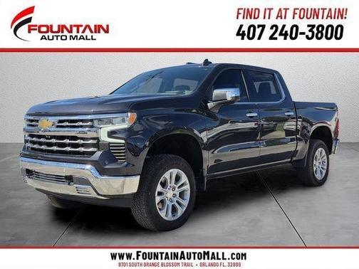 Gray 2022 Chevrolet Silverado 1500 LTZ