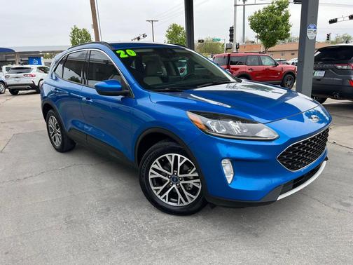Velocity Blue Metallic 2020 Ford Escape SEL