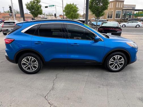 Velocity Blue Metallic 2020 Ford Escape SEL