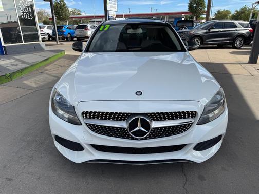 WHITE 2017 Mercedes-Benz C-Class C300