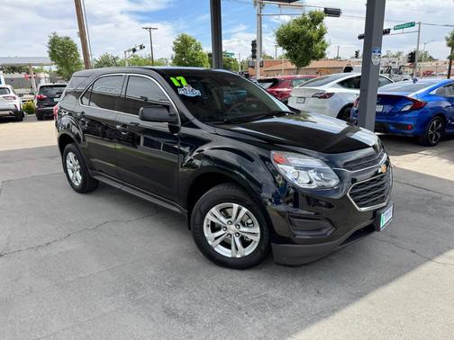 Black 2017 Chevrolet Equinox LS