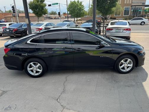 BLACK 2018 Chevrolet Malibu 1LS