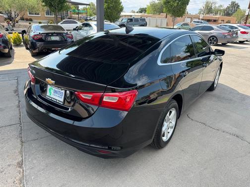 BLACK 2018 Chevrolet Malibu 1LS