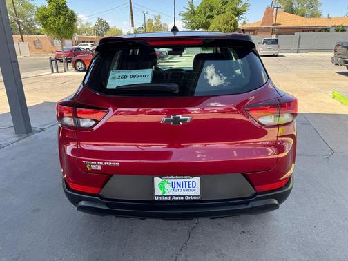 Scarlet Red Metallic 2021 Chevrolet Trailblazer LS