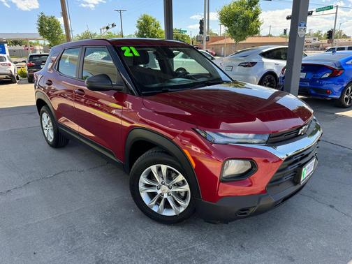Scarlet Red Metallic 2021 Chevrolet Trailblazer LS