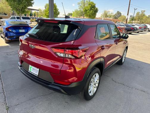 Scarlet Red Metallic 2021 Chevrolet Trailblazer LS