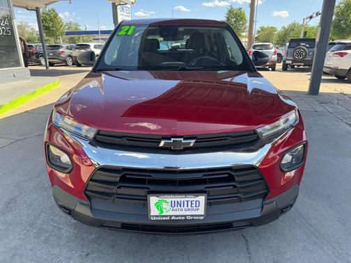 Scarlet Red Metallic 2021 Chevrolet Trailblazer LS