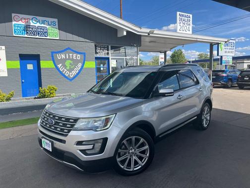 Ingot Silver Metallic 2017 Ford Explorer Limited