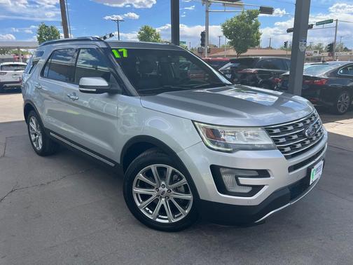 Ingot Silver Metallic 2017 Ford Explorer Limited