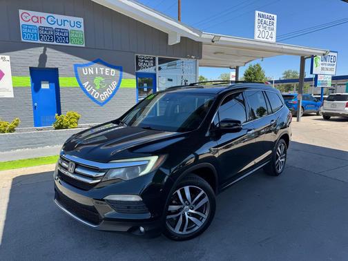 Black Forest Pearl 2016 Honda Pilot Touring