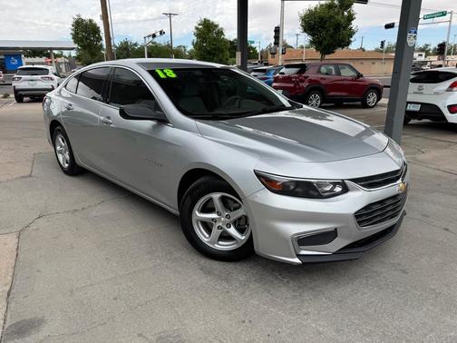 Silver Ice Metallic 2018 Chevrolet Malibu 1LS