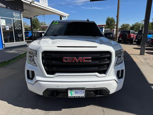 Summit White 2020 GMC Sierra 1500 Elevation