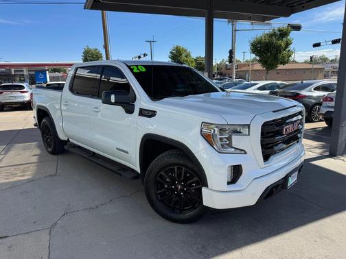 Summit White 2020 GMC Sierra 1500 Elevation