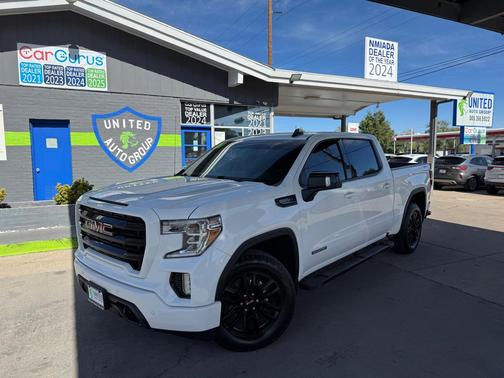 Summit White 2020 GMC Sierra 1500 Elevation