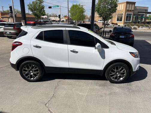 Summit White 2019 Buick Encore Sport Touring