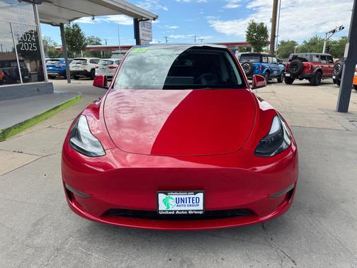 Red Multi-Coat 2023 Tesla Model Y Performance Dual Motor All-Wheel Drive