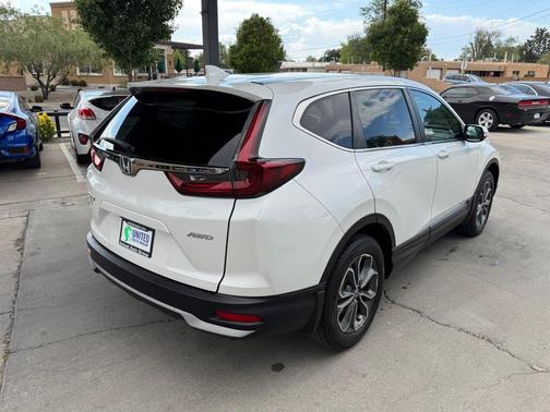 Platinum White Pearl 2022 Honda CR-V AWD EX-L