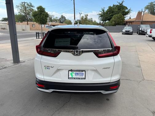 Platinum White Pearl 2022 Honda CR-V AWD EX-L