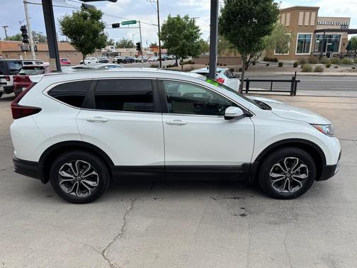 Platinum White Pearl 2022 Honda CR-V AWD EX-L