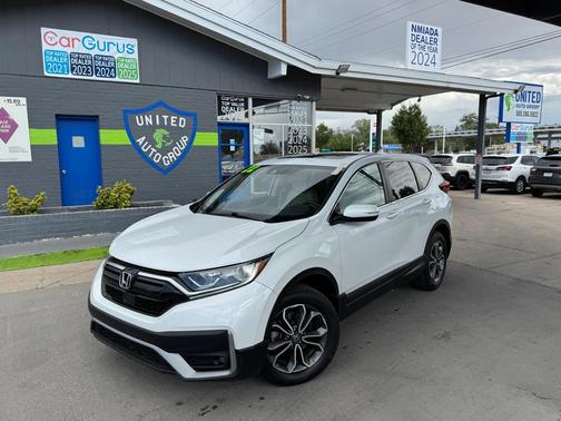 Platinum White Pearl 2022 Honda CR-V AWD EX-L