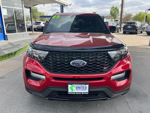 Rapid Red Metallic Tinted Clearcoat 2023 Ford Explorer ST