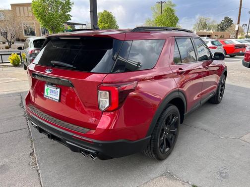 Rapid Red Metallic Tinted Clearcoat 2023 Ford Explorer ST