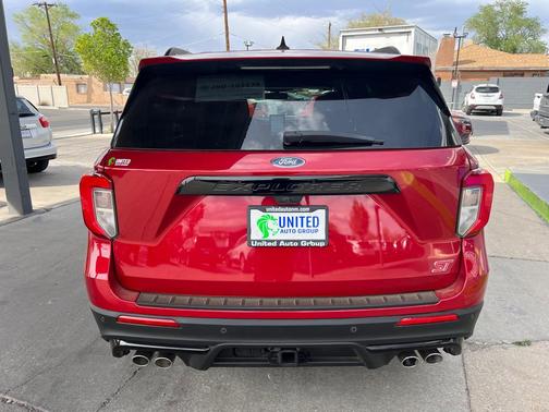 Rapid Red Metallic Tinted Clearcoat 2023 Ford Explorer ST