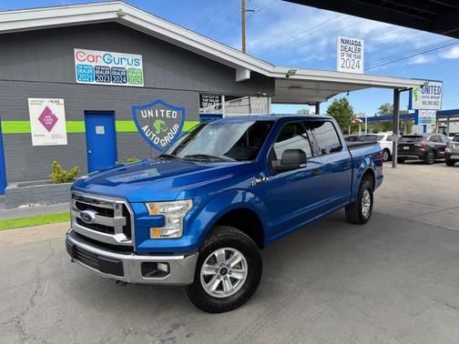 BLUE 2016 Ford F-150 XLT
