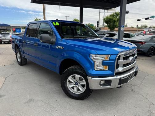 BLUE 2016 Ford F-150 XLT