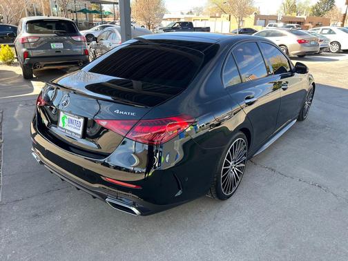 BLACK 2022 Mercedes-Benz C-Class C 300 4MATIC