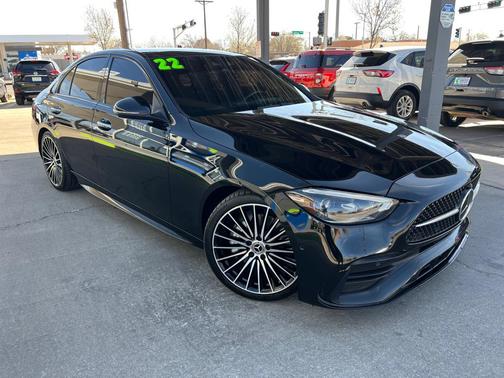 BLACK 2022 Mercedes-Benz C-Class C 300 4MATIC
