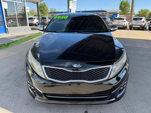 Ebony Black 2014 Kia Optima SXL Turbo