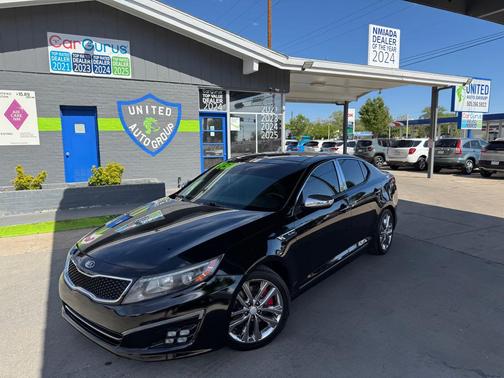 Ebony Black 2014 Kia Optima SXL Turbo