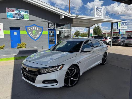 Platinum White Pearl 2018 Honda Accord Sport 2.0T